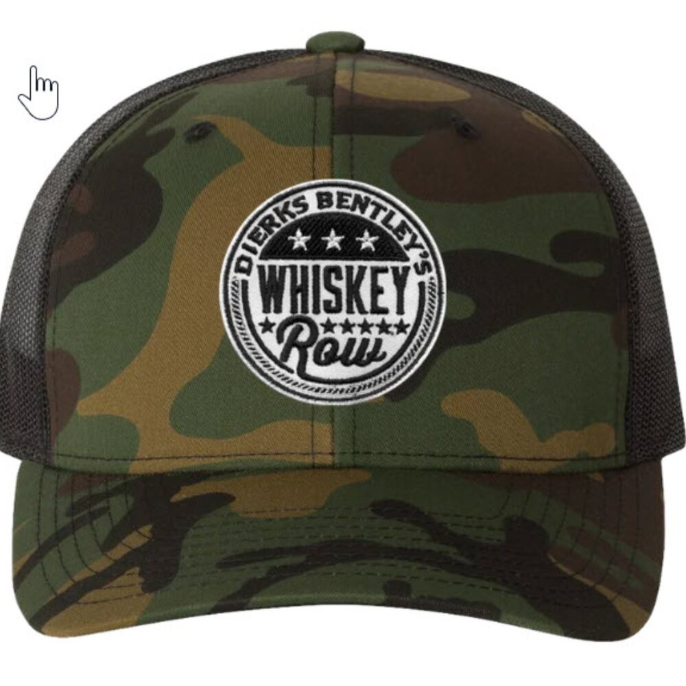 Dierks Bentley Camo Whiskey Row Cap - Picture 3 of 3